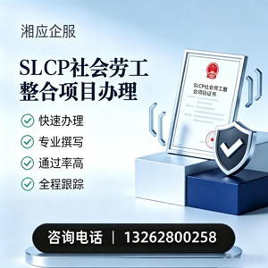 浙江SLCP社会劳工整合项目申报服务