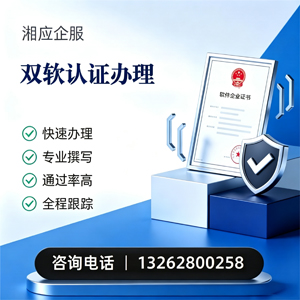 浙江双软认证申报服务