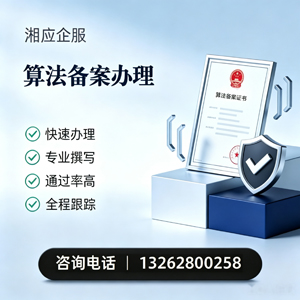 浙江算法备案申报服务